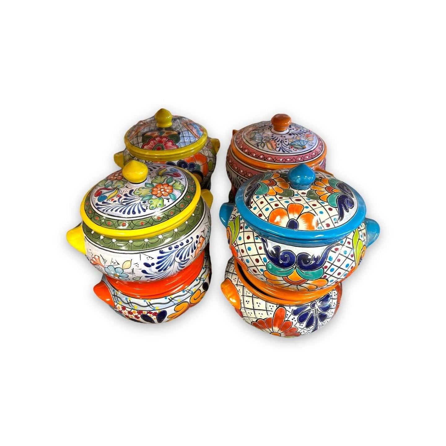 Authentic XL Talavera Pot | Handmade Mexican Art